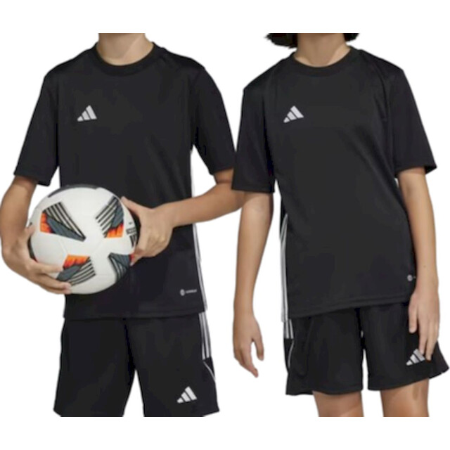Adidas tabela 23 jsy y t-shirt voetbal train km jonge zwart-wit 070659_991-140 large
