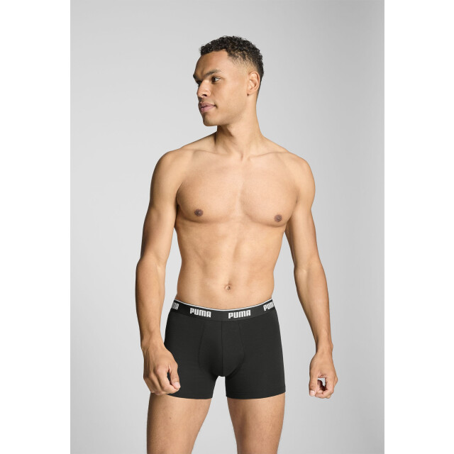 Puma everyday basic boxers 3p sportondergoed heren black/black/white 069662_999-M large
