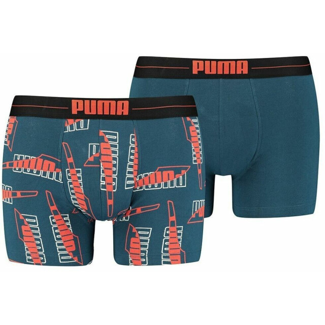 Puma puma men formstrip aop boxer 2p sportondergoed heren -multicolour 054943_705-S large