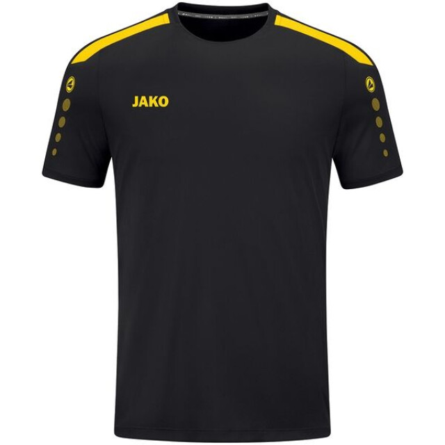 Jako trikot power ka t-shirt voetbal train km jonge black/black/white 063990_999-116 large