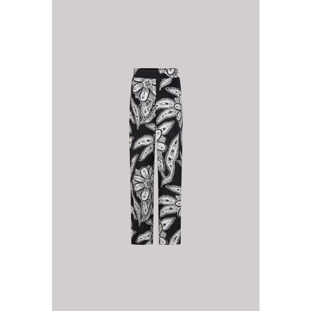 Jansen Amsterdam Finally broek wtt1 429 long wide fit black/ off white WTT1 429 large