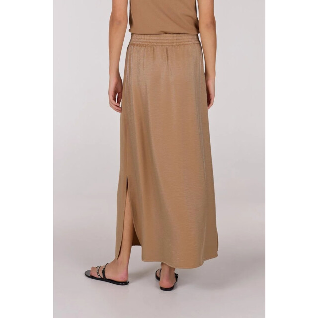 Jansen Amsterdam Fran rok ws691 long slits elastic waistband tobacco WS691 large