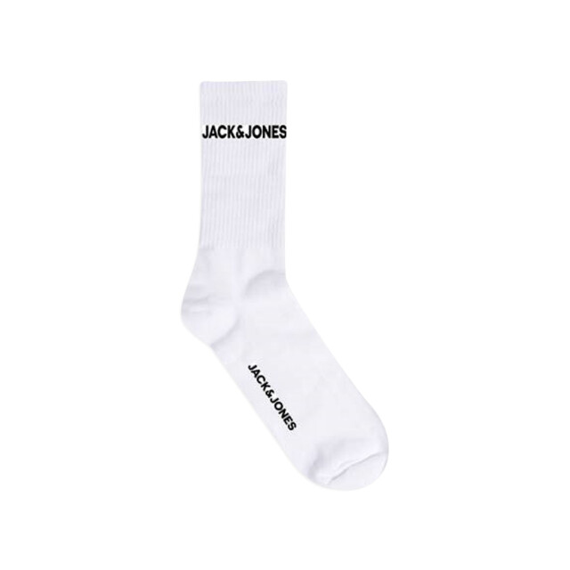 Jack & Jones jacbasic logo tennis sock 5 pack no 12179475 white 05891.100.0009 large