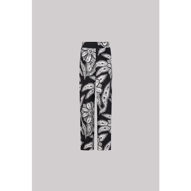 Jansen Amsterdam Finally broek wtt1 429 long wide fit black/ off white WTT1 429 large