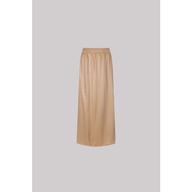 Jansen Amsterdam Fran rok ws691 long slits elastic waistband tobacco WS691 large