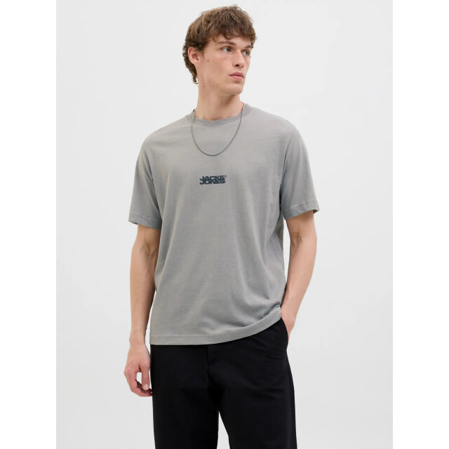 Jack & Jones Jcosago logo slub tee 12276524 large
