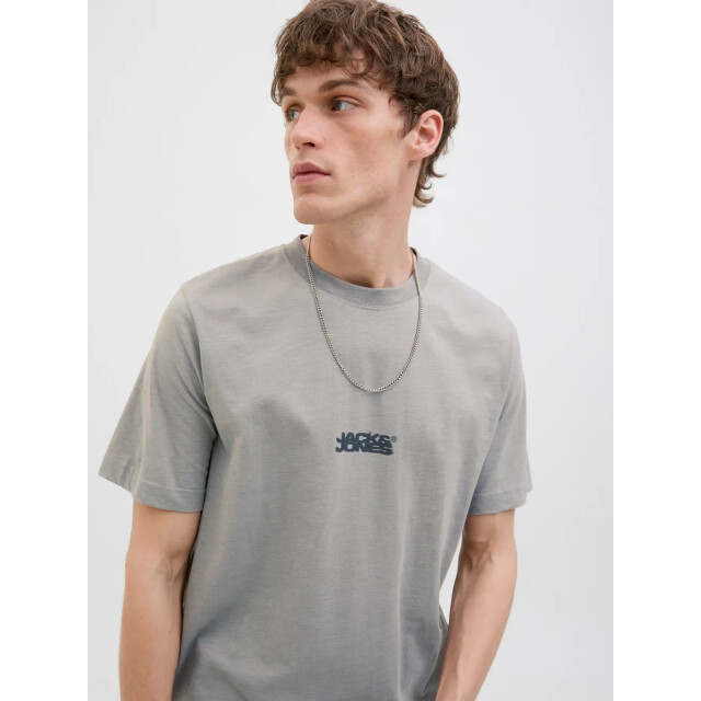 Jack & Jones Jcosago logo slub tee 12276524 large
