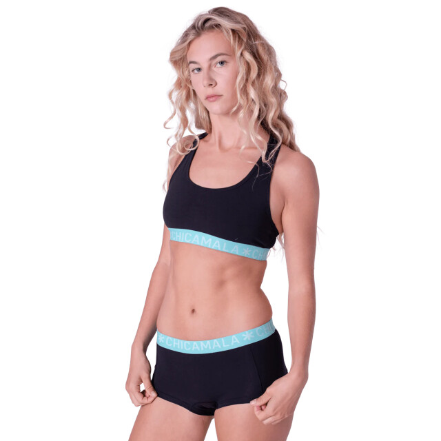 Muchachomalo Dames 2-pack boxershorts SOLID1215-77 large