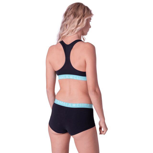 Muchachomalo Dames 2-pack boxershorts SOLID1215-77 large