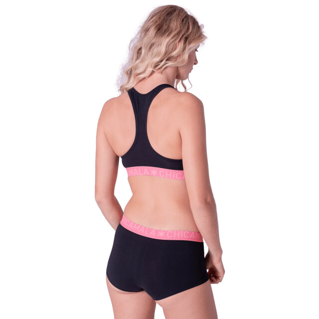 Muchachomalo Dames 2-pack boxershorts SOLID1215-78 large