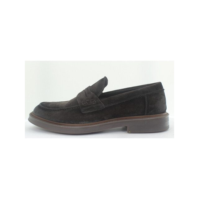 Giorgio 16110 bruin suede loafer rubber zool Instapschoenen Bruin 16110 bruin suede loafer rubber zool large