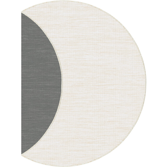 Muratap Brussels uni buitenkleed – rond effen indoor & outdoor vloerkleed – tuinkleed, 3192027 large
