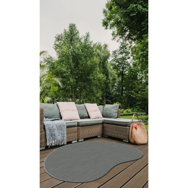 Muratap Brussels uni buitenkleed – organisch effen indoor & outdoor vloerkleed – 3192044 large