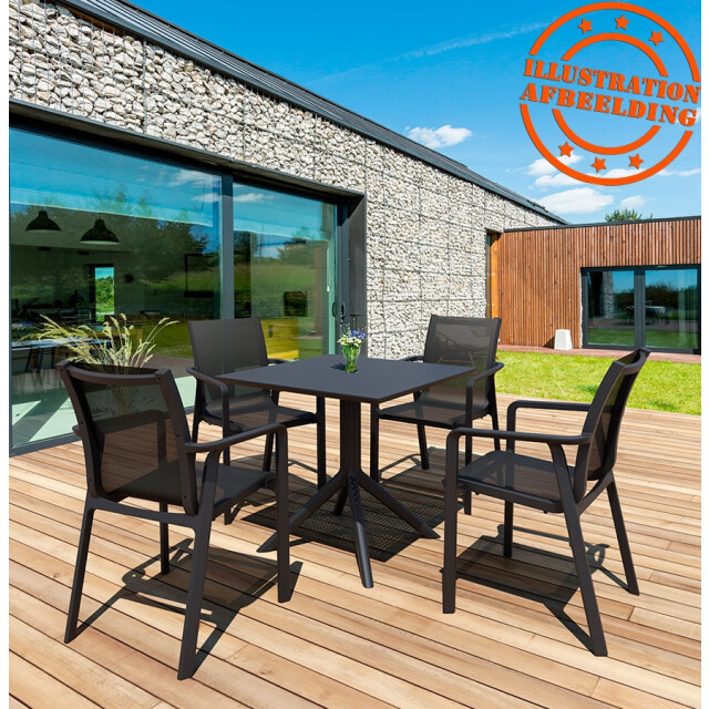 Alterego Tuinstoel met armleuningen cindy 62x57x90 cm 3190744 large