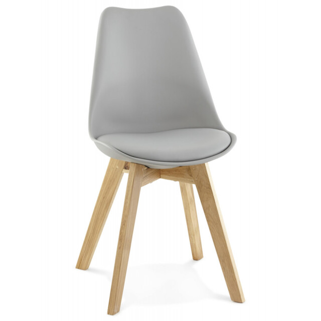 Alterego Moderne stoel teki 56x48x83 cm 3191265 large