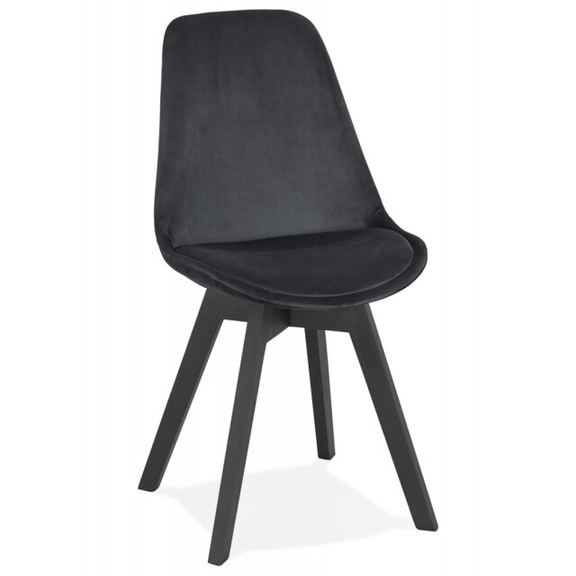 Alterego Joe fluwelen stoel 48x56x85 cm 3191326 large