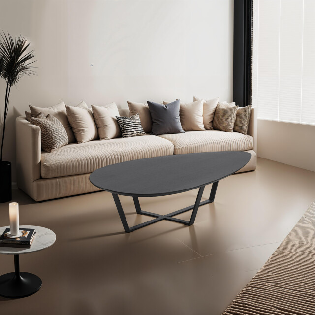 Alterego Drop design salontafel woonkamer 140x80x33 cm 3191488 large