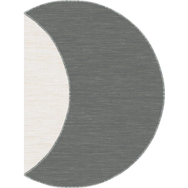 Muratap Brussels uni buitenkleed – rond effen indoor & outdoor vloerkleed – tuinkleed, 3192037 large
