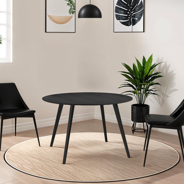 Alterego Amy ronde keukentafel 120x120x75 cm 3191636 large