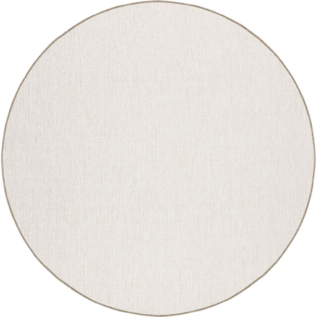 Muratap Buitenkleed brussels rond uni effen linnen 200 cm rond 3607191 large