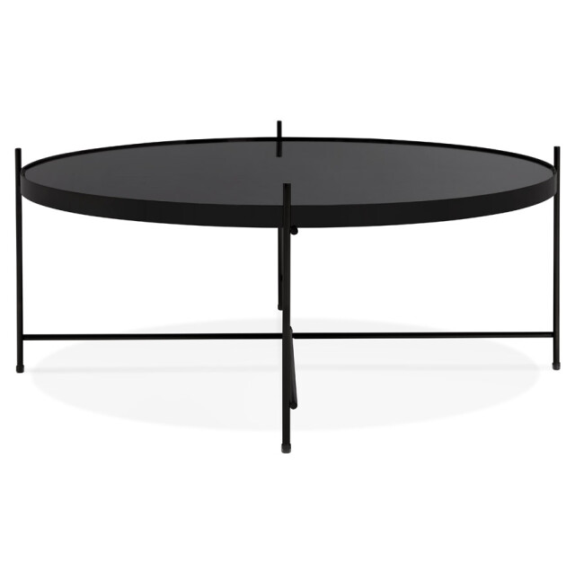 Alterego Kolos salontafel woonkamer 83x83x35 cm 3191456 large
