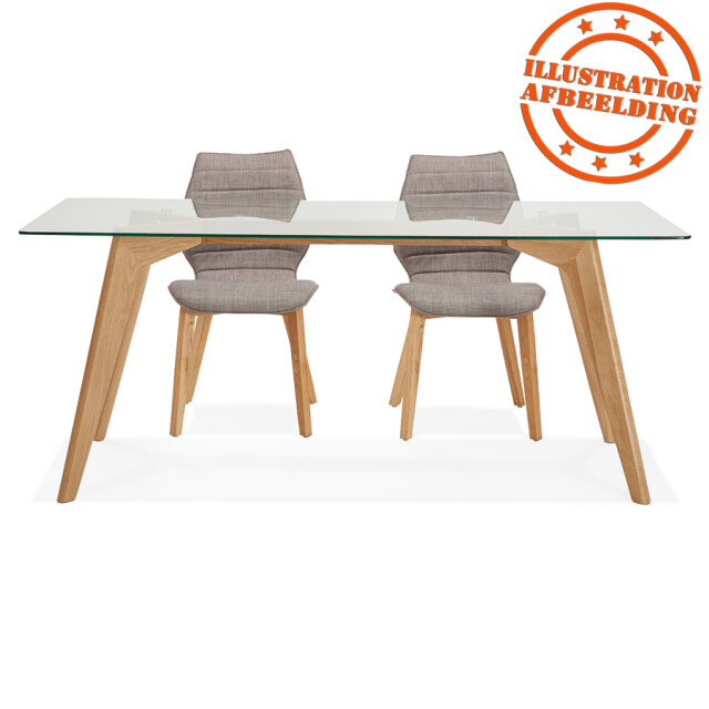 Alterego Salto design eetkamertafel 180x90x75 cm 3191514 large