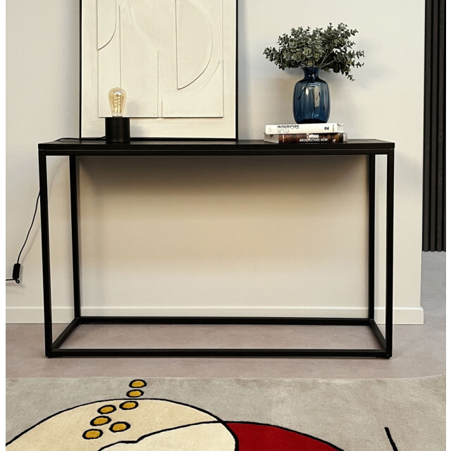 Alterego Consoletafel in industriële stijl river 120x35x75 cm 3191475 large