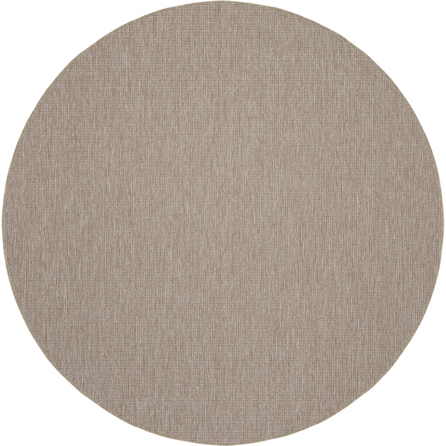 Muratap Brussels uni buitenkleed – rond effen indoor & outdoor vloerkleed – tuinkleed, 3192013 large