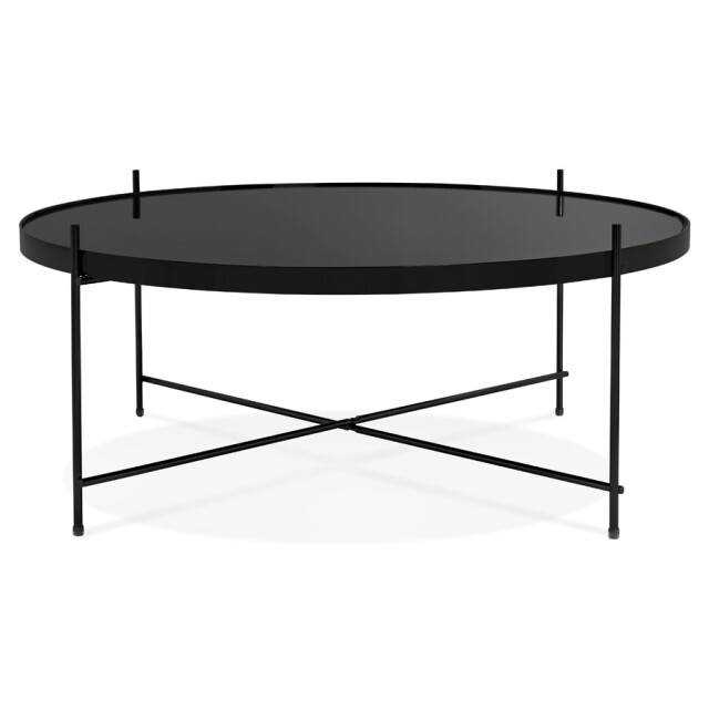 Alterego Kolos salontafel woonkamer 83x83x35 cm 3191456 large