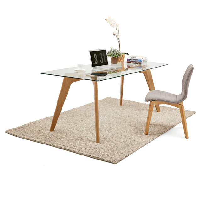 Alterego Salto design eetkamertafel 180x90x75 cm 3191514 large