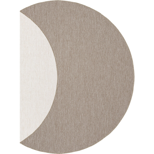 Muratap Brussels uni buitenkleed – rond effen indoor & outdoor vloerkleed – tuinkleed, 3192013 large
