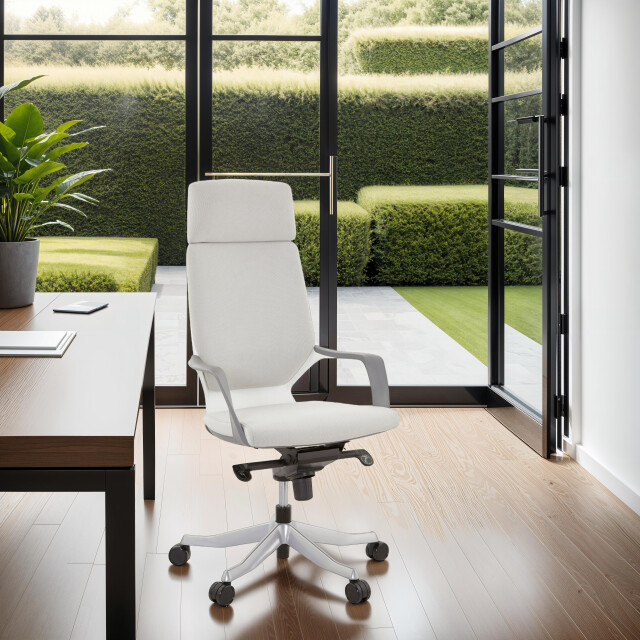 Alterego Babel design bureaufauteuil 66x66x125 cm 2949601 large