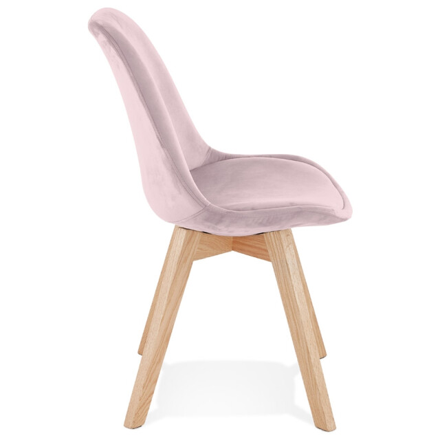 Alterego Joe fluwelen stoel 48x56x85 cm 3191396 large