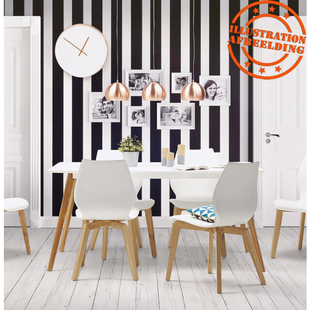 Alterego Rechthoekige keukentafel candy 160x90x75 cm 3191510 large