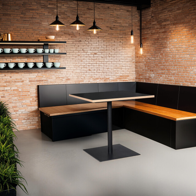 Alterego Fusion vierkante tafel 80x80x755 cm 3191553 large