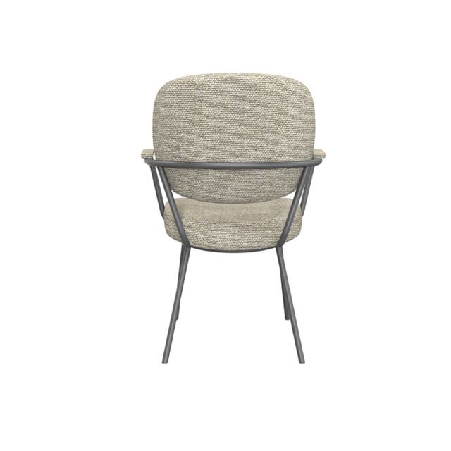 Label51 Eetkamerstoel lausanne naturel boucle set van 2 3172704 large