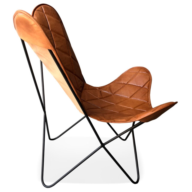 Alterego Fox vlinderstoel 78x72x92 cm 3190689 large