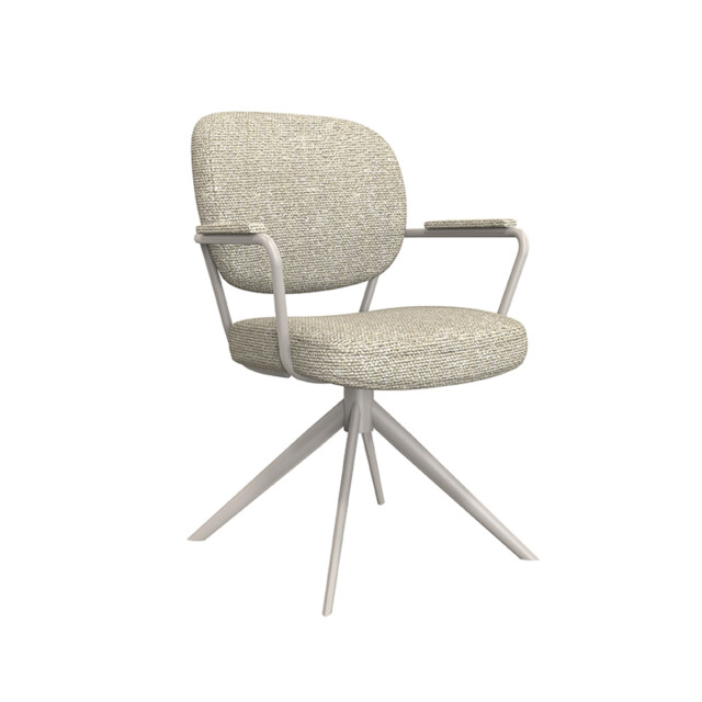 Label51 Eetkamerstoel basel naturel boucle set van 2 3172621 large
