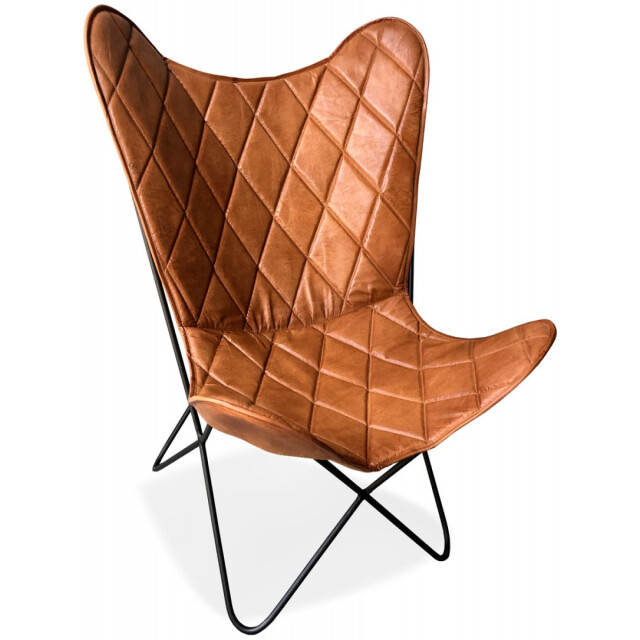 Alterego Fox vlinderstoel 78x72x92 cm 3190689 large