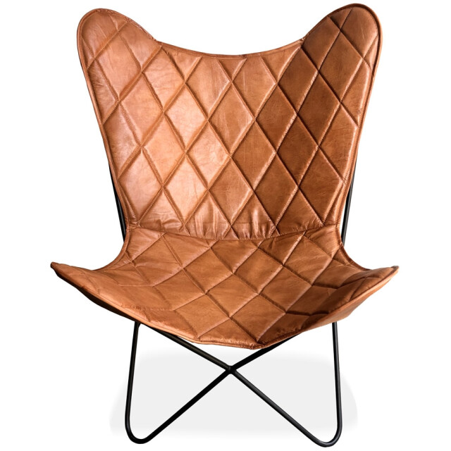 Alterego Fox vlinderstoel 78x72x92 cm 3190689 large