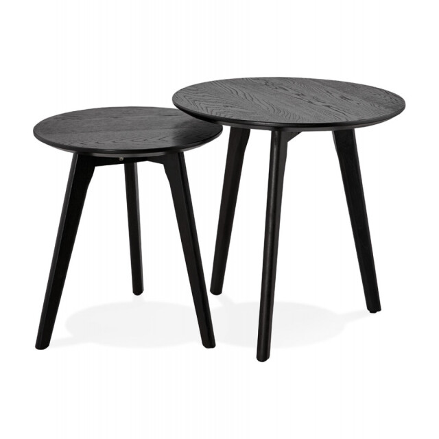 Alterego Ronde bijzettafels gaby 50x50x45 cm 3037400 large