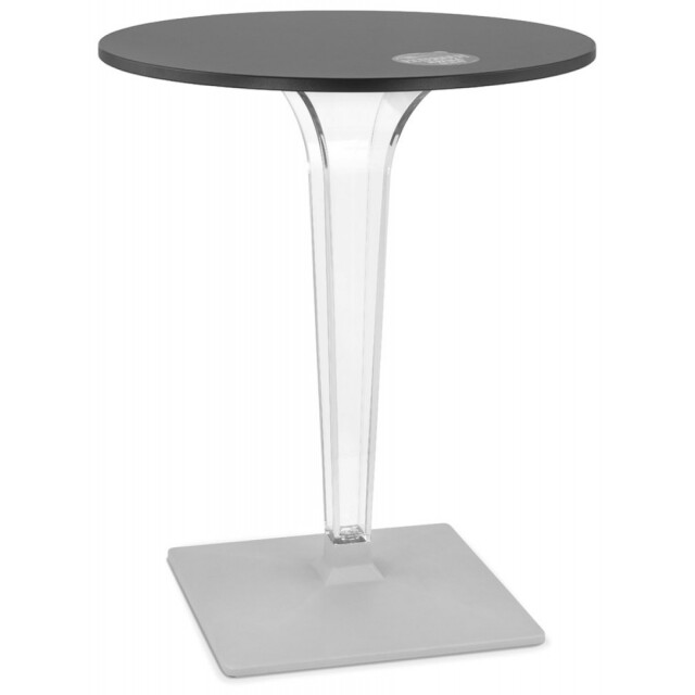 Alterego Limpid ronde terrastafel 68x68x716 cm 3191671 large