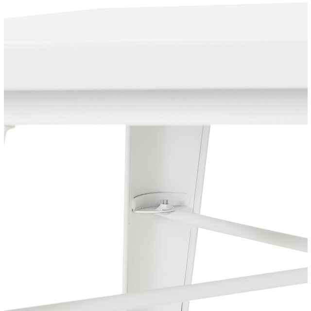 Alterego Kleine eettafel in industriële stijl lalou 76x76x76 cm 3191585 large