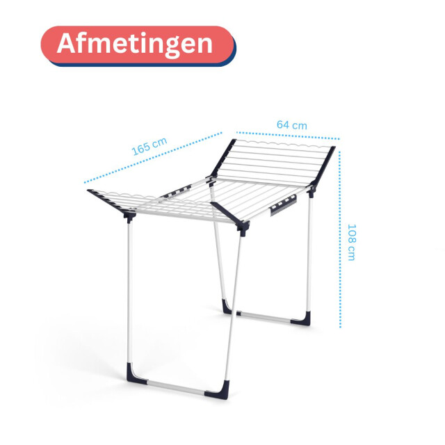 Wasophoogte Droogrek stabledry – /wit 3182985 large