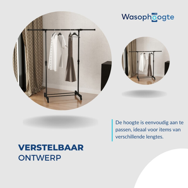 Wasophoogte ® droogrek op wielen uno 3188029 large
