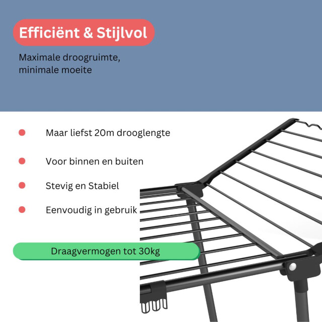 Wasophoogte Droogrek stabledry - 3182984 large