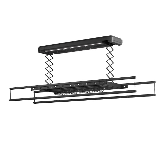Wasophoogte Plafonddroogrek topdry classic zwart 3188026 large