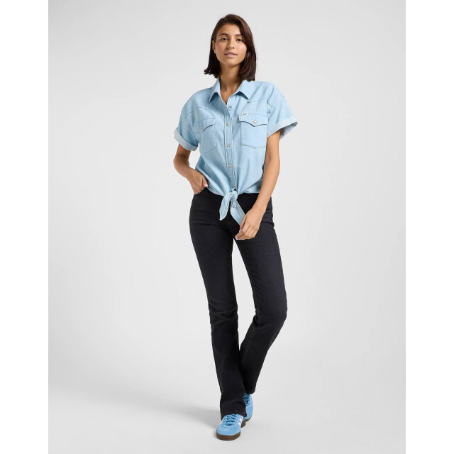 Lee Crop tied western shirt light mood 11236508100 large