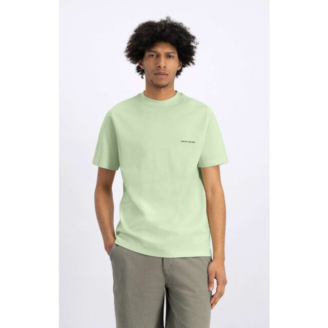 Law of the sea Botanicals backprinted artwork tee LAW-10206-407 large