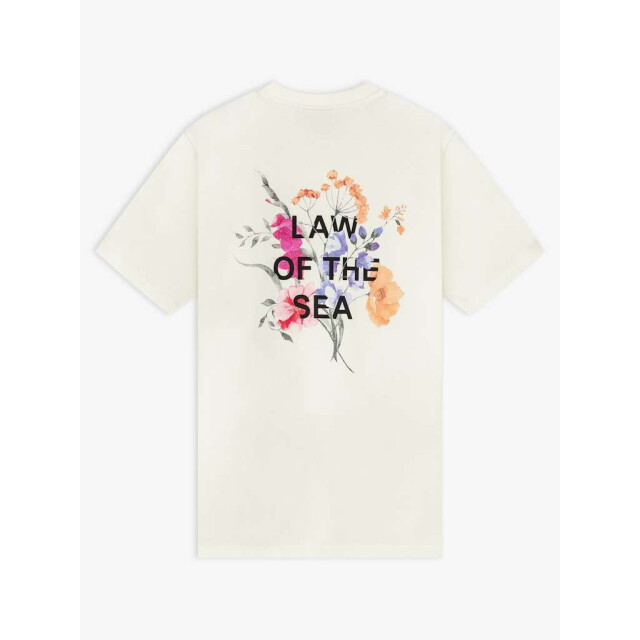 Law of the sea Botanicals backprinted artwork tee LAW-10206-901 large